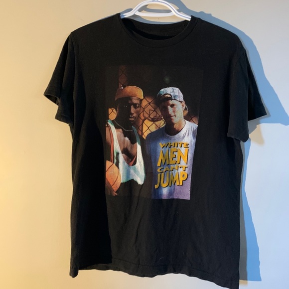 White men can't jump T-Shirt - Picture 1 of 4